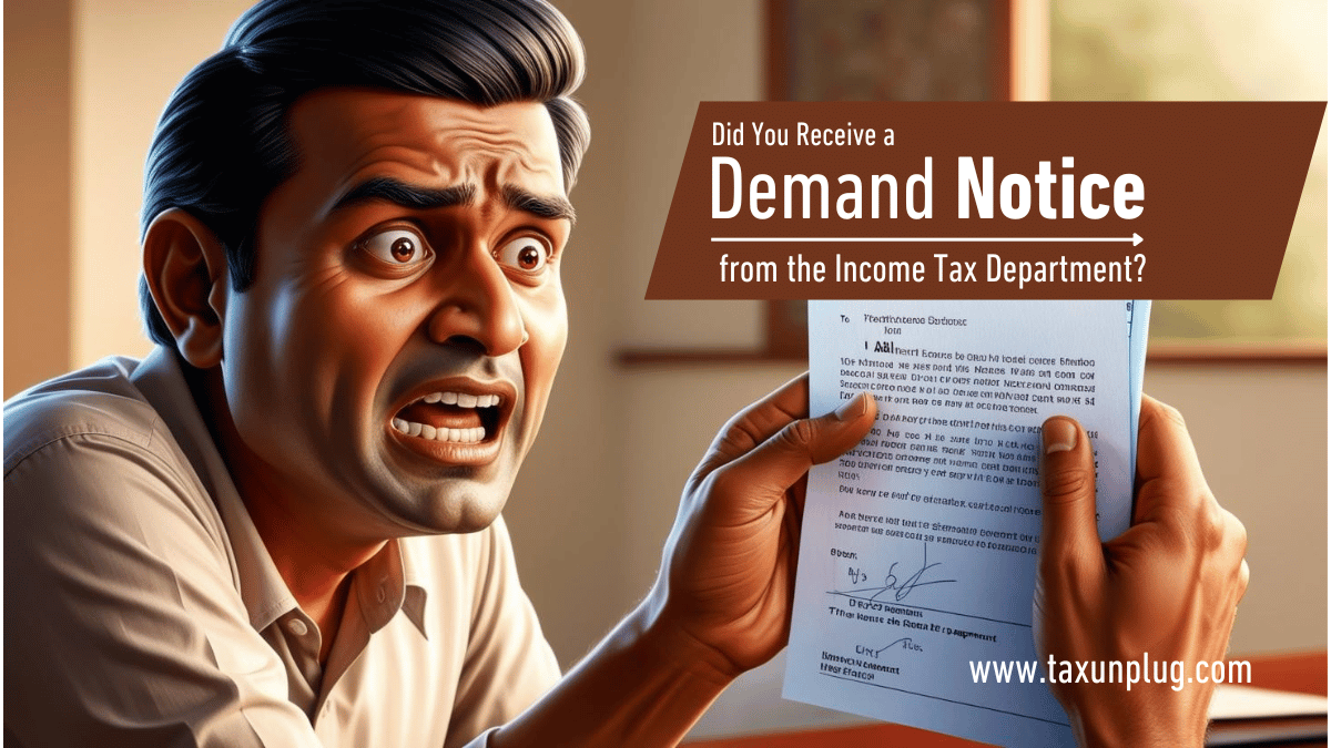 Demand Notice from the Income Tax