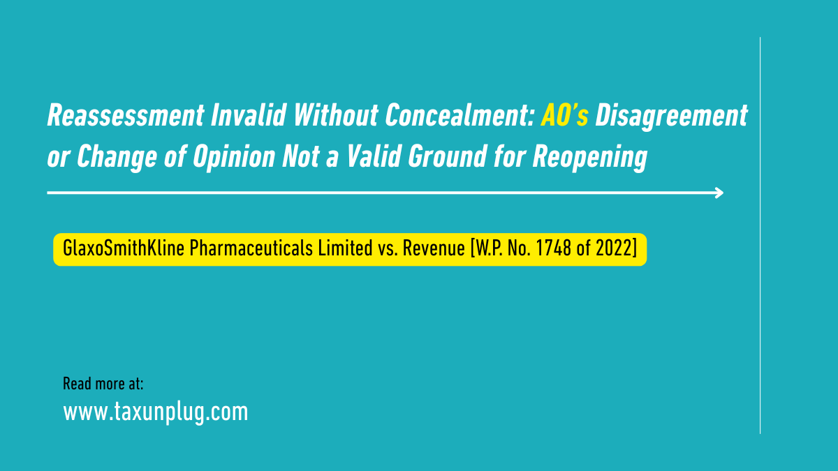 Reassessment Invalid Without Concealment