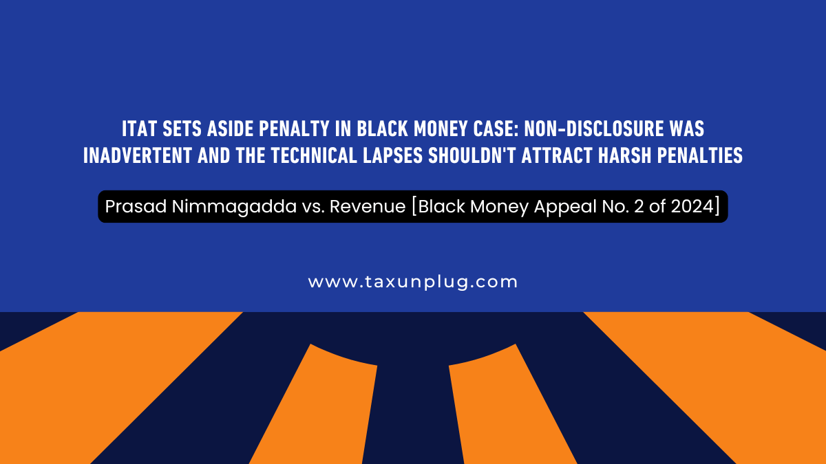 ITAT Black Money Penalty