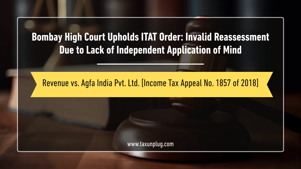 Bombay HC upholds ITAT order