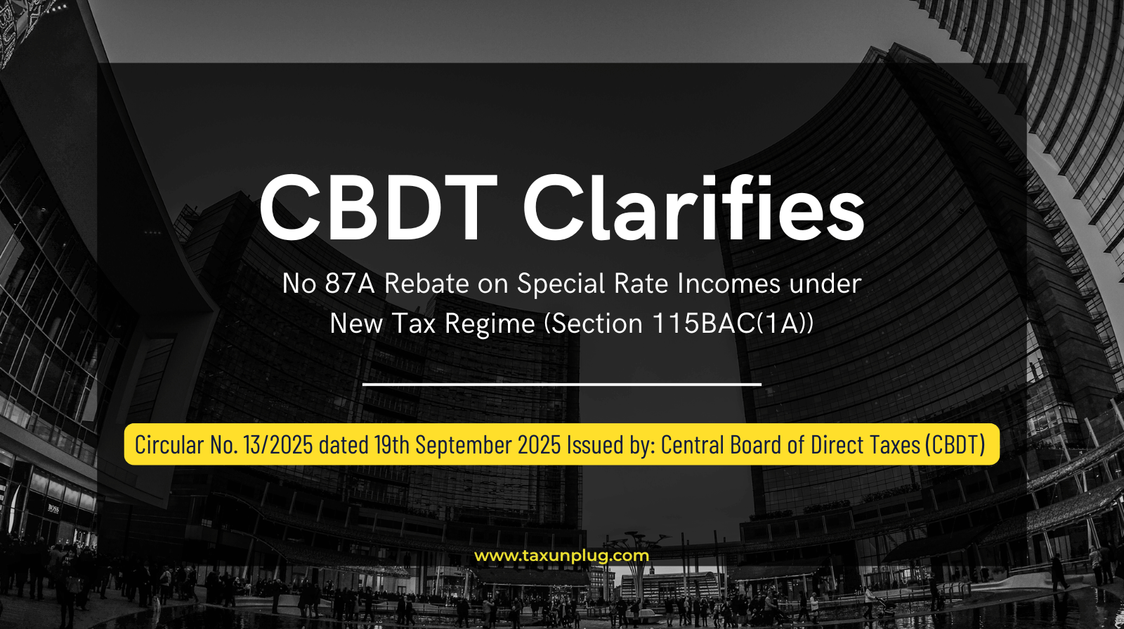 87A rebate under new tax regime