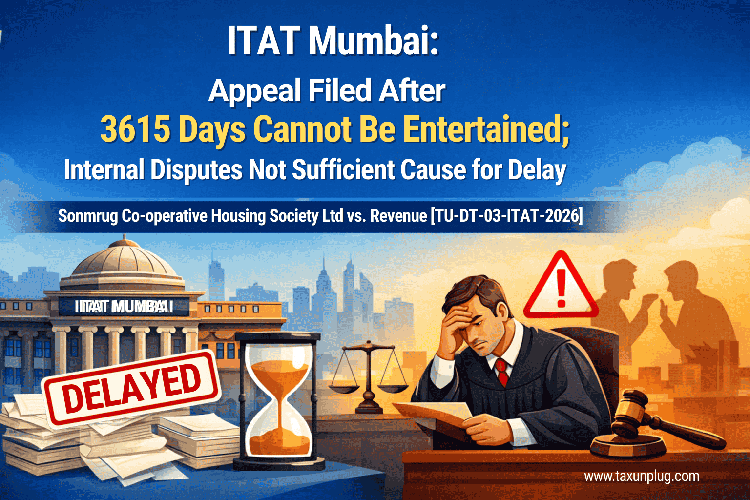 ITAT Mumbai appeal delay 3615 days
